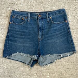 Madewell High Rise Denim Shorts